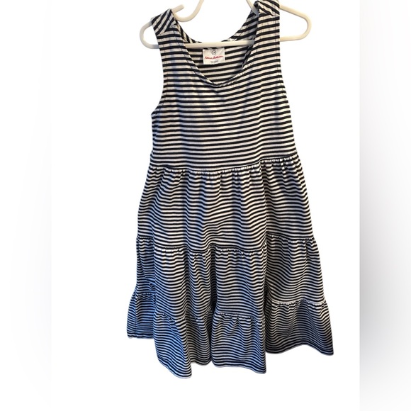 Hanna Andersson Striped Black and White Dress - Picture 1 of 9
